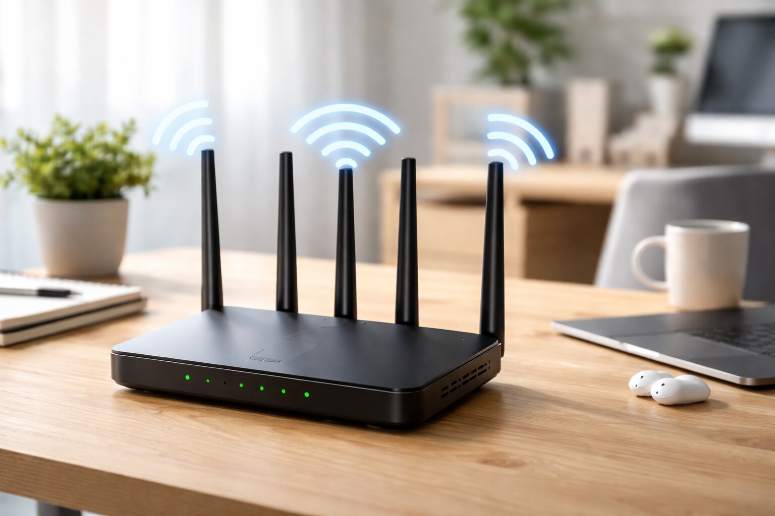 WiFi router for reliable internet connectivity